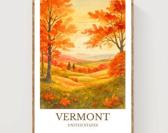 Vermont Poster