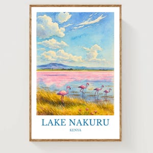 Lake Nakuru Poster