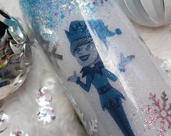 Jack Frost Glitter Tumbler