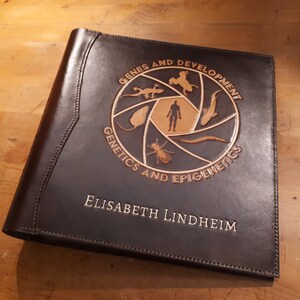 10"x10" Custom Leather Book / Scrapbook / Large Personalized Leather Journal