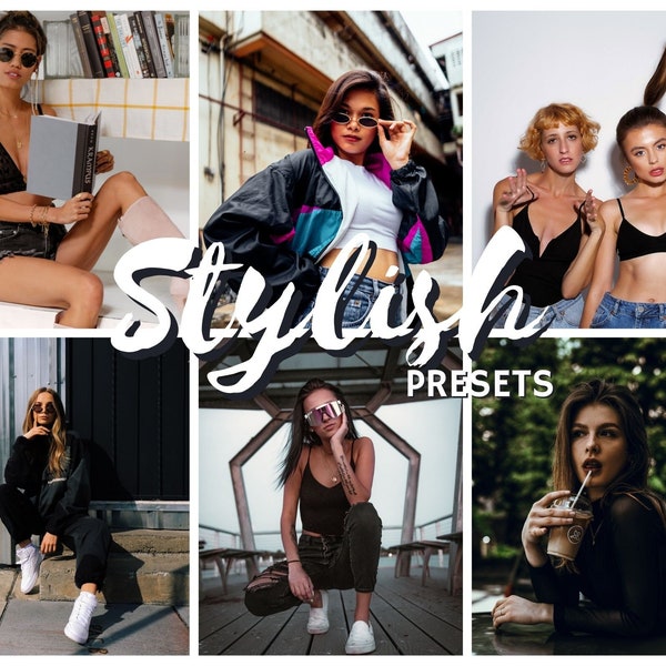 7 Stylish Girls Lightroom Presets, Insta Style, Lightroom Mobile Presets, Instagram Presets, Warm Preset for Bloggers, Lifestyle Preset