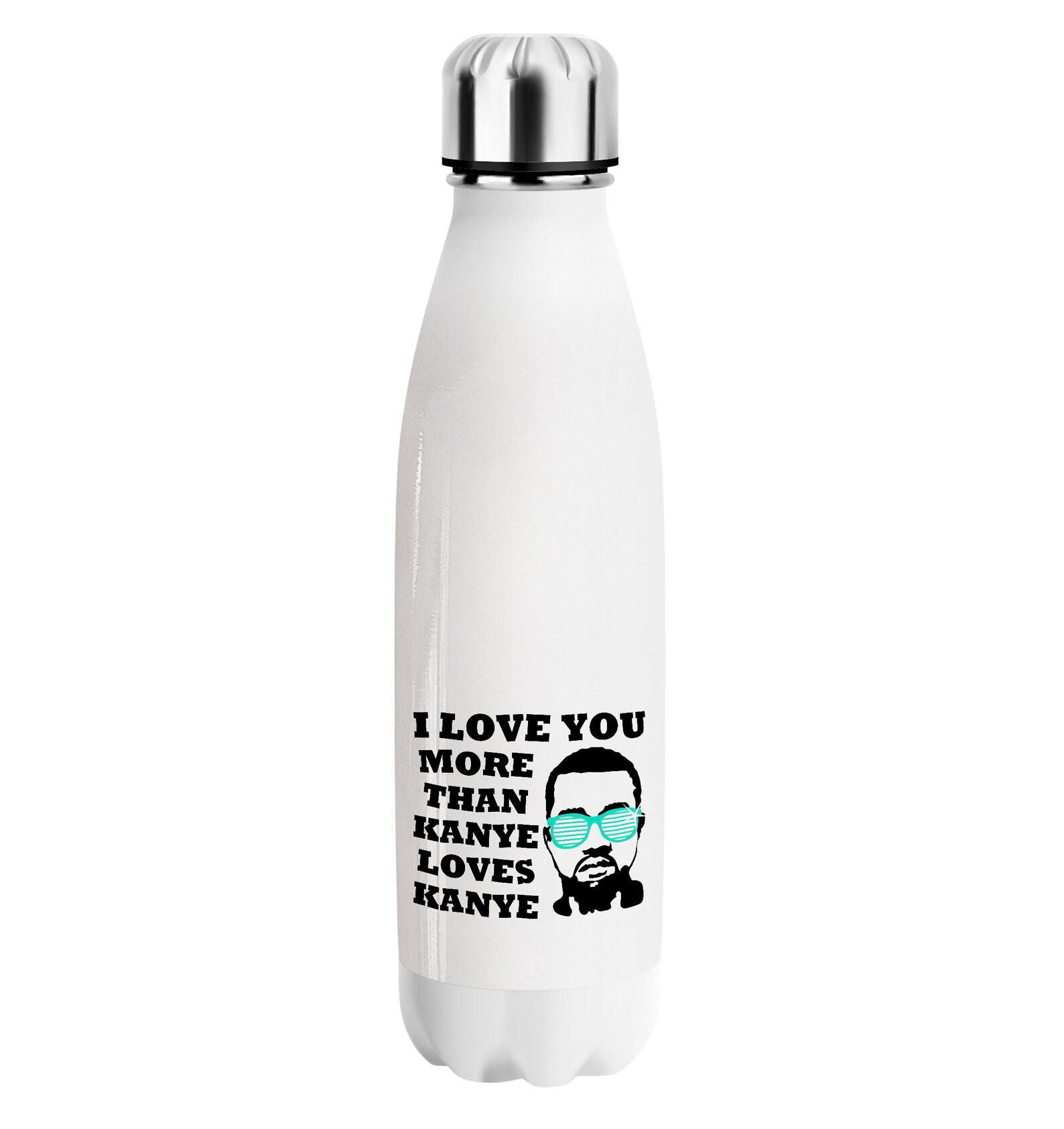 Kanye West Water Bottle Rap Music Bottle Stainless Steel Etsy