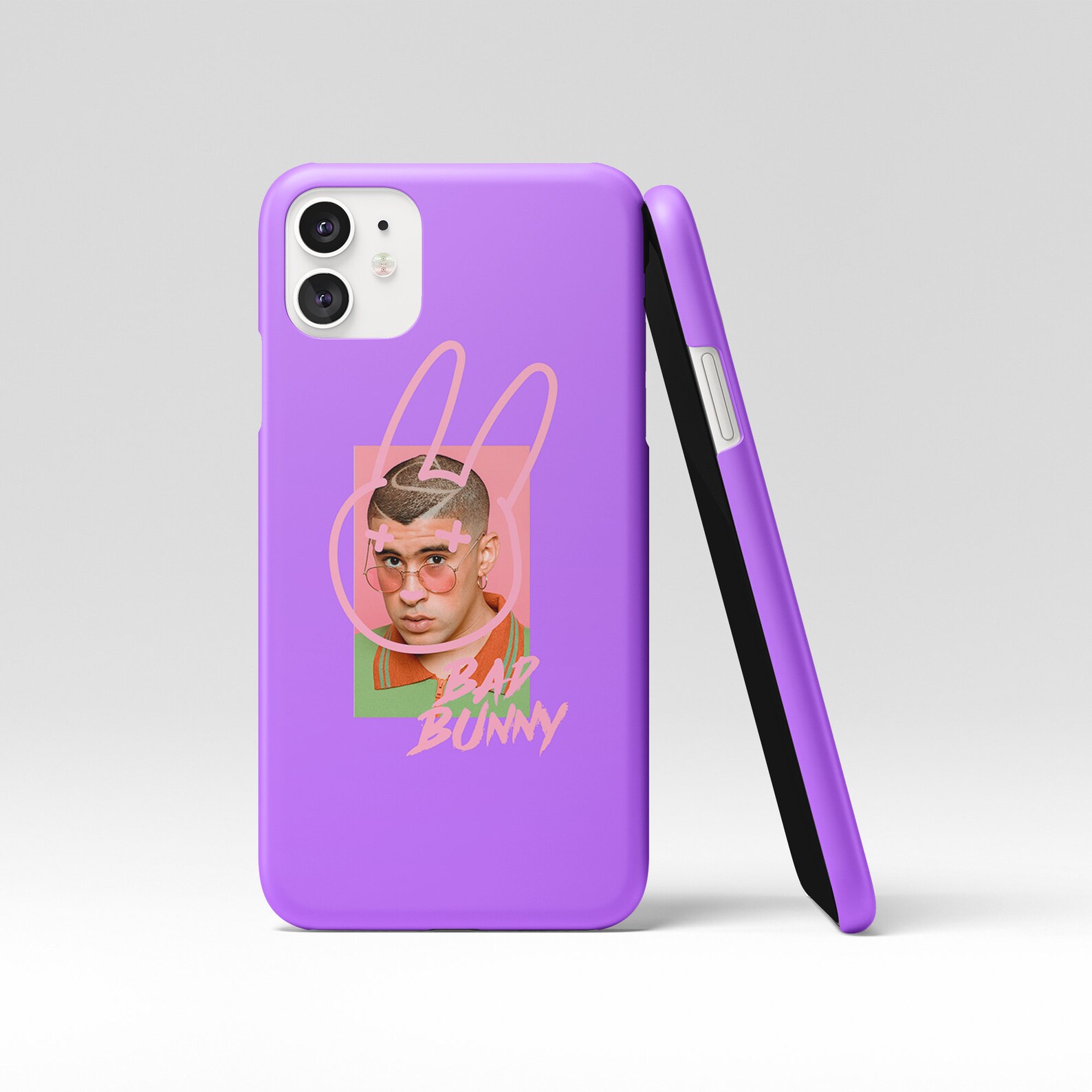 Bad Bunny Phone Case For iPhone 11 X XS XR 12 Pro Phone Case Etsy