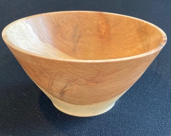 7 1/2" ambrosia maple wood bowl, Decorative bowl, Hand turned bowl