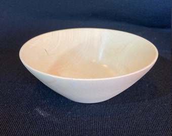 6" sugar maple wood bowl, Decorative bowl, Hand turned bowl