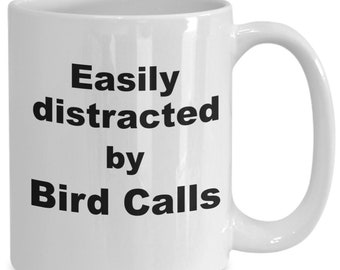 Funny birder, twitcher mug coffee cup, fun gift idea for bird watcher, gift for him, gift for her, present for who loves bird watching