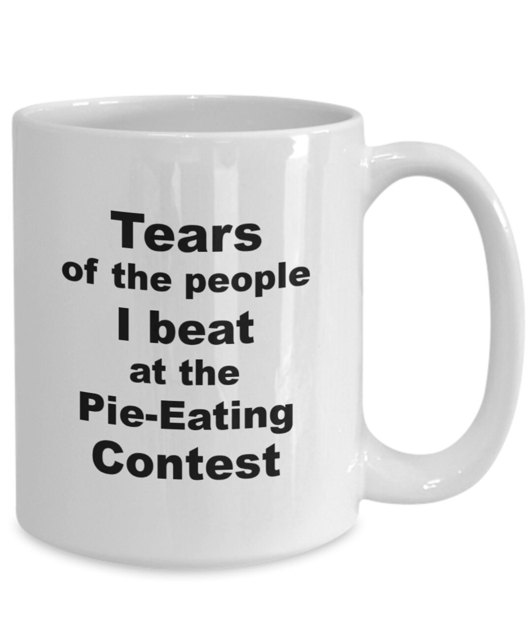 Funny Pieeating Contest Winner Mug Coffee Cup Pieeating Etsy