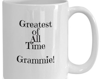 G.O.A.T. Grammie mug coffee cup, fun gift idea for Grammie, greatest of all time best ever Grammie, gift for her, funny Mother's Day gift
