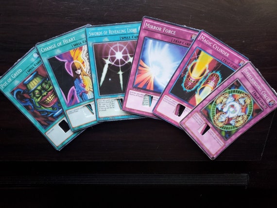 Yugioh Magic Trap Credit Card Skins Custom Option Available Etsy