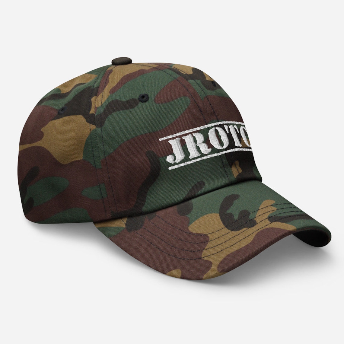 JROTC Hat Embroidered Camo Hat for Junior ROTC Cadets and Their Family