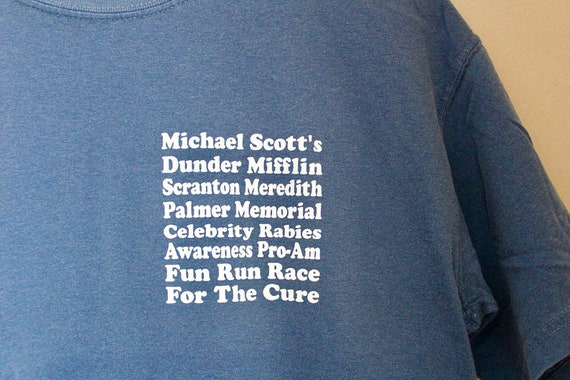 michael scott race for the cure shirt