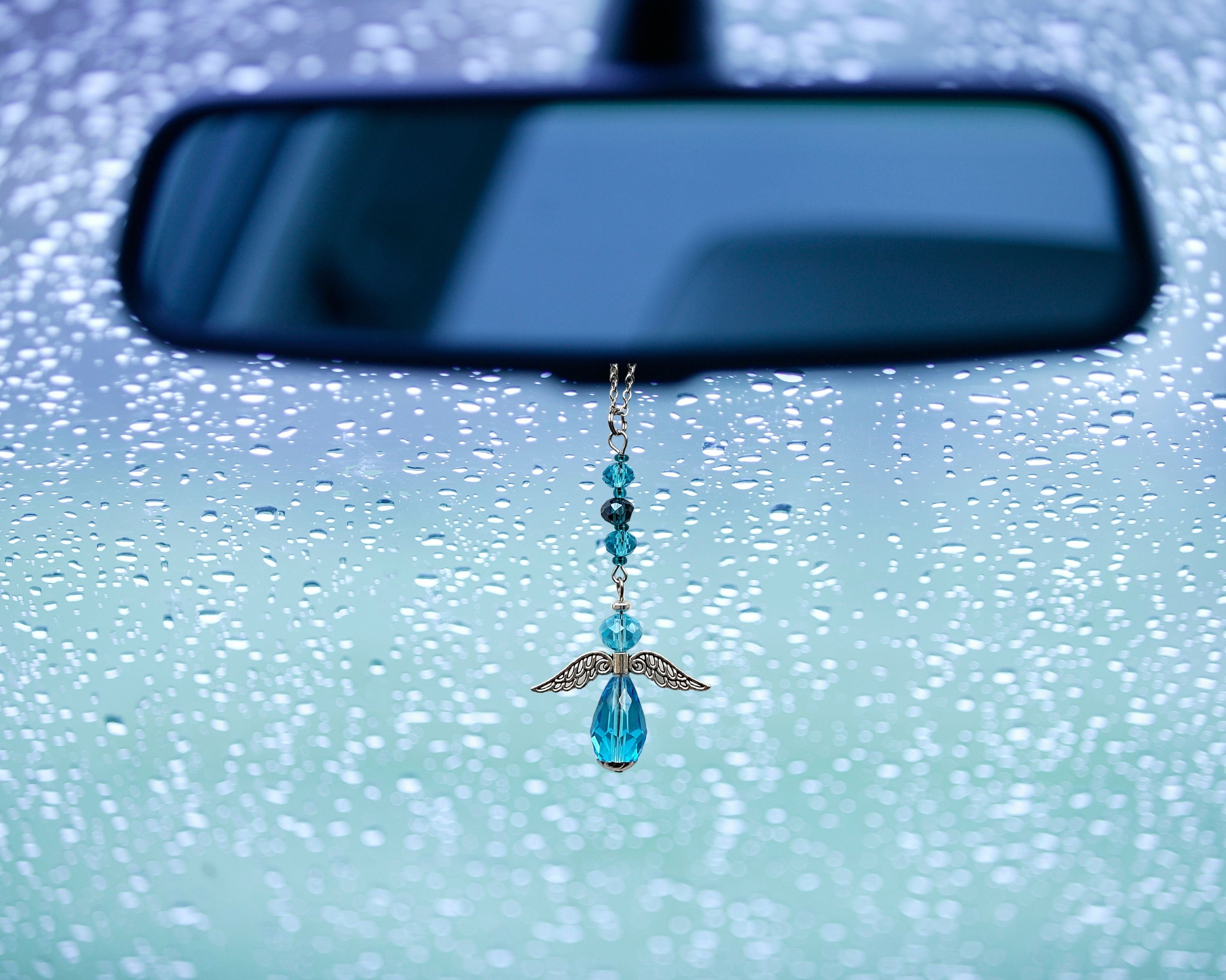 Surakey Kristall Auto Anhänger Deko Innen Bling Strass Rückspiegel  Dekoration Hanging Ornament, Auto Rückspiegel Hängen, Sonnenfänger Auto  Inneneinrichtung, Auto Spiegel Zubehör Für Frauen Männer : : Auto  & Motorrad