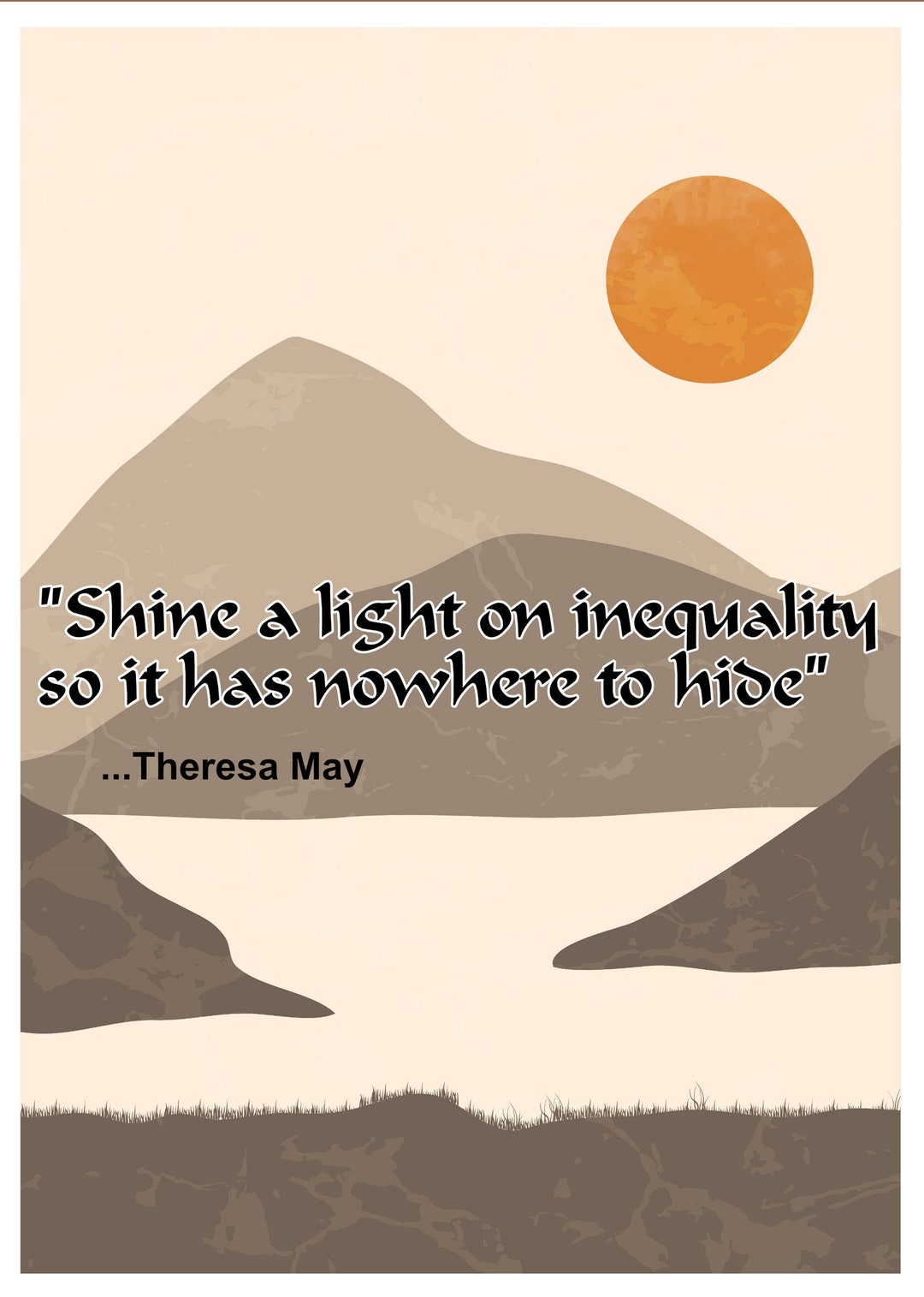 Shine A Light on Inequality - Etsy