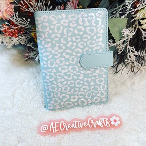 Leopard Budget Binder | Budget Binder |Leopard Print Budget Binder | Leopard Budget Book | Budgeting | Cash Envelopes | A6 Budget Binder