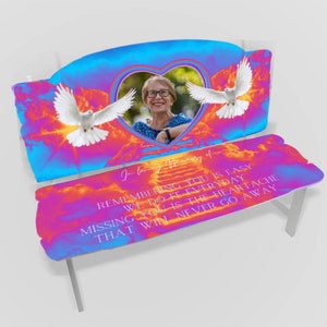 Memorial Bench Template Sublimation