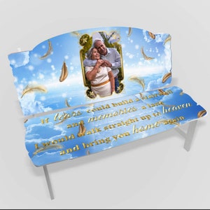 Memorial Bench Template Sublimation Design PNG