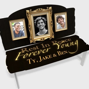 Memorial Bench Template Sublimation