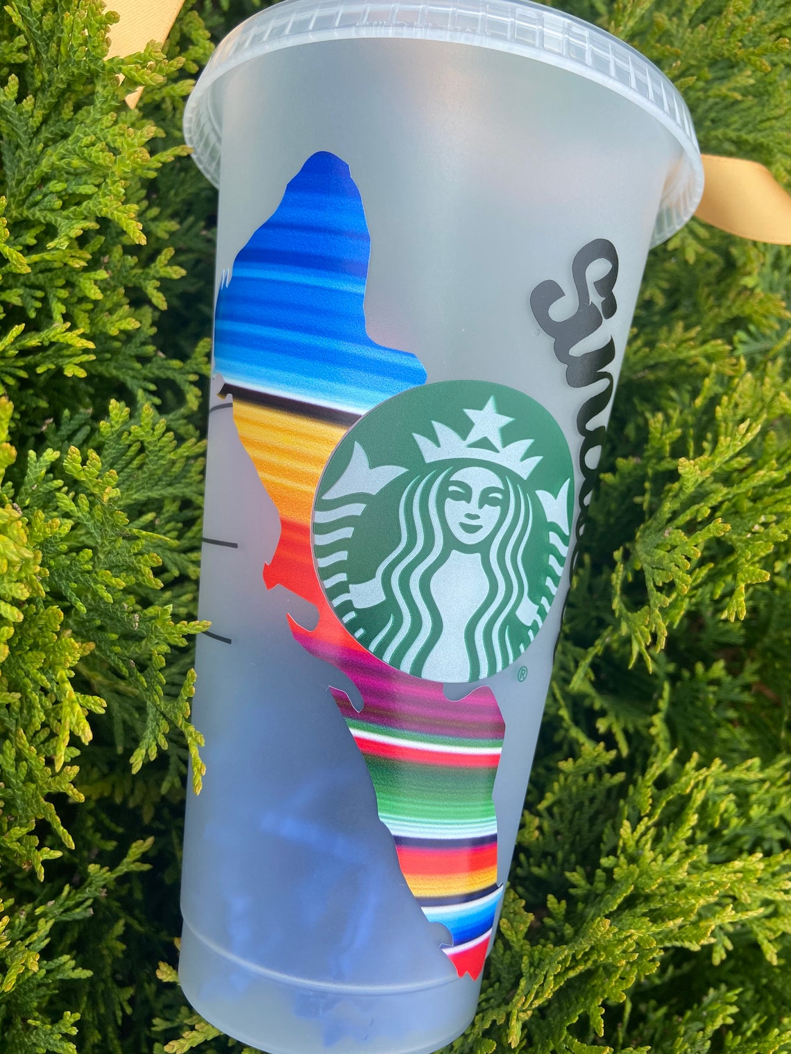 Personalized Mexico State Starbucks Cup Etsy