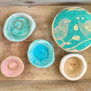 DIY Clay Pinch Pot Kit: Kids Pottery Craft, Ages 4+ - Makes 3