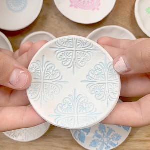 DIY Clay Trinket Dish Kit: Craft for Girls 6+ - Handmade Keepsake