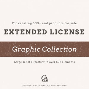 Extended License: Graphic Collection - by Imajineko