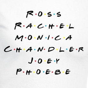 Download Friends Names Digital Cut File Friends Svg Cricut Design Etsy