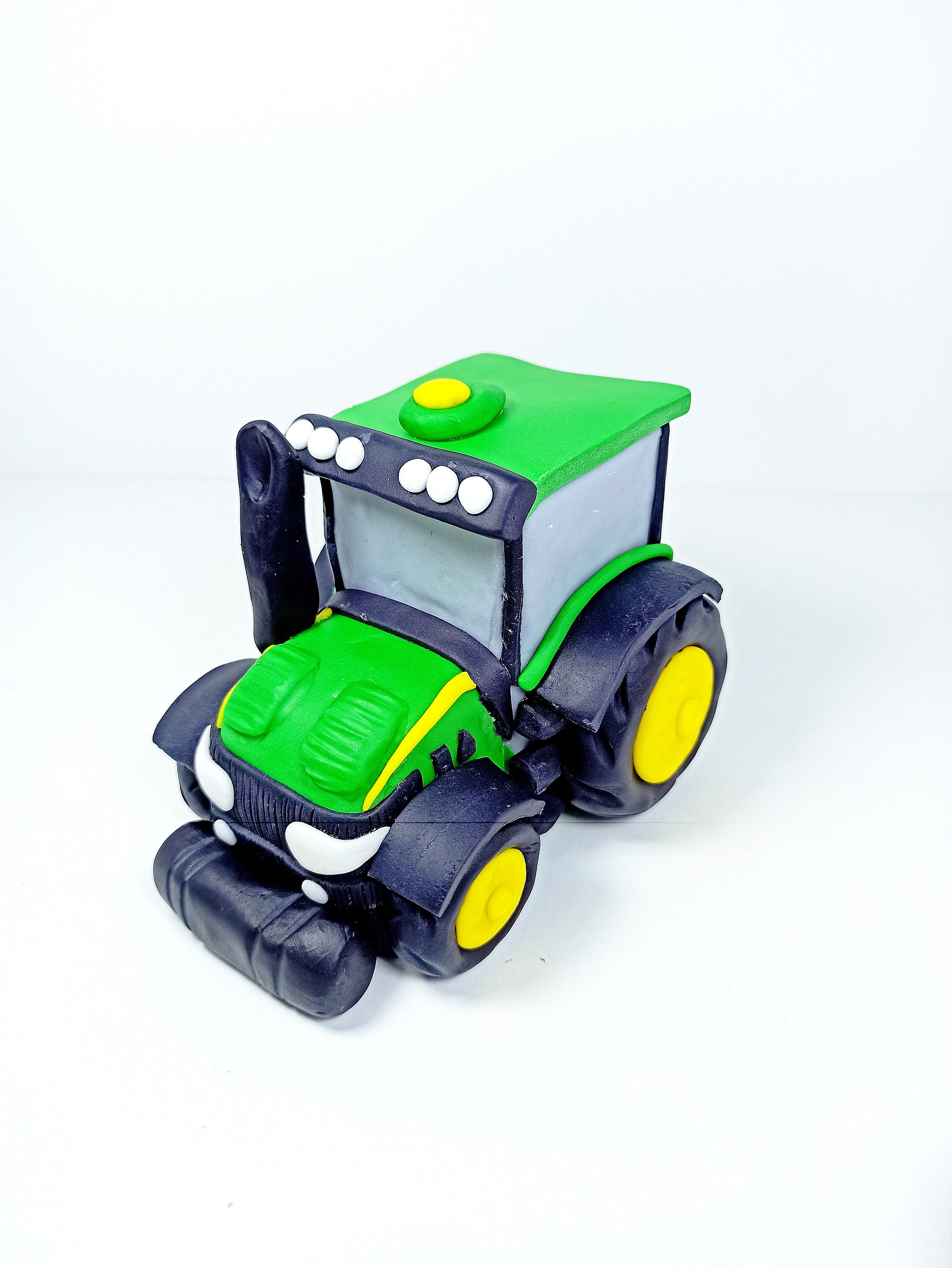 Traktor Cake Topper Fondant Traktor Torten dekoration Etsy