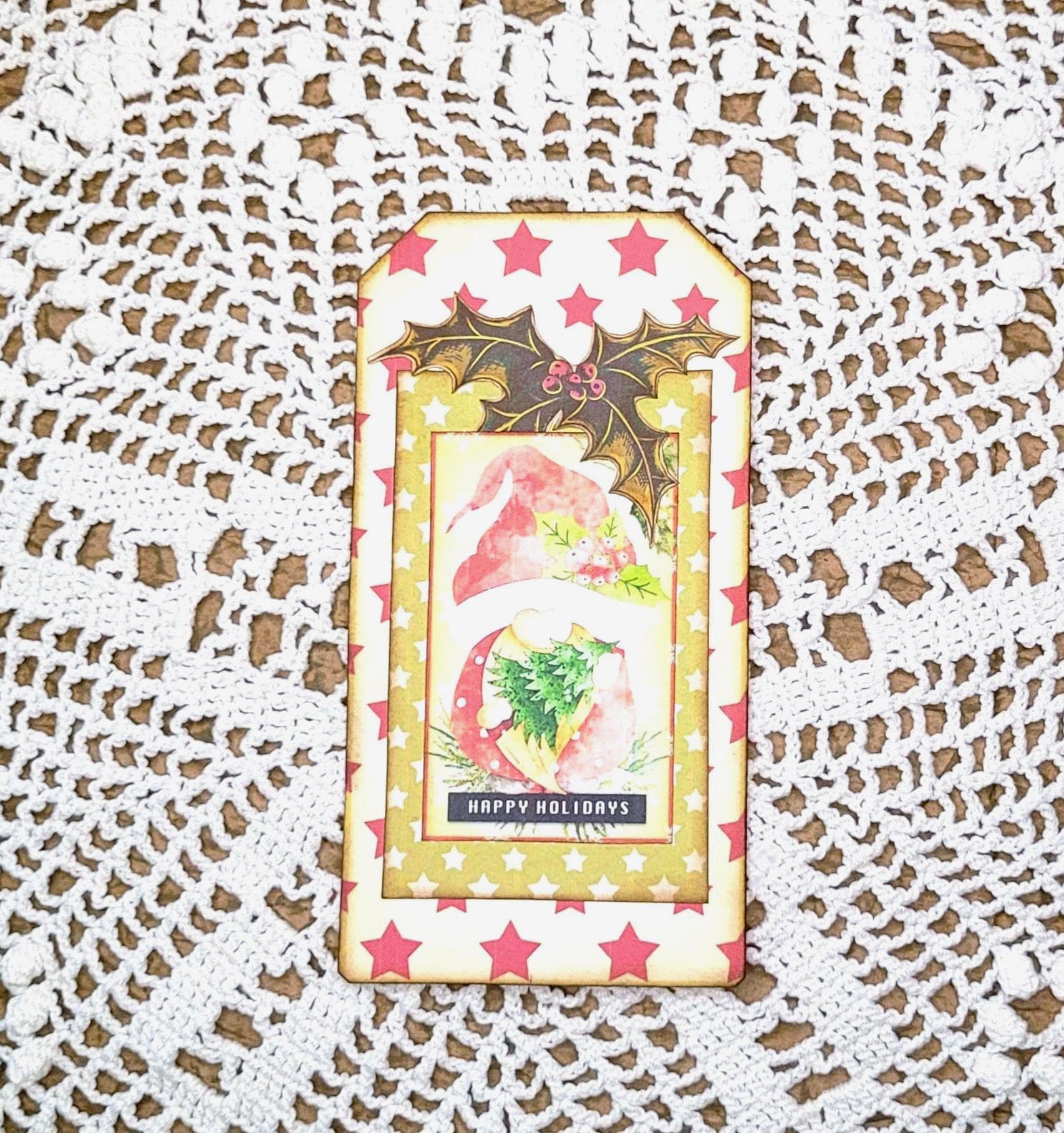 Christmas Junk Journal Handmade Tags Set #7 - Etsy