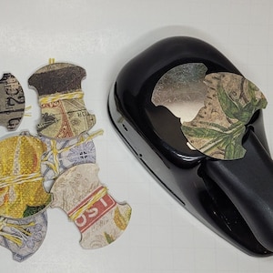 Tim Holtz Paper Pad Whale Tail Punched Tabs