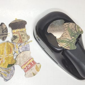 Tim Holtz Paper Pad Whale Tail Punched Tabs