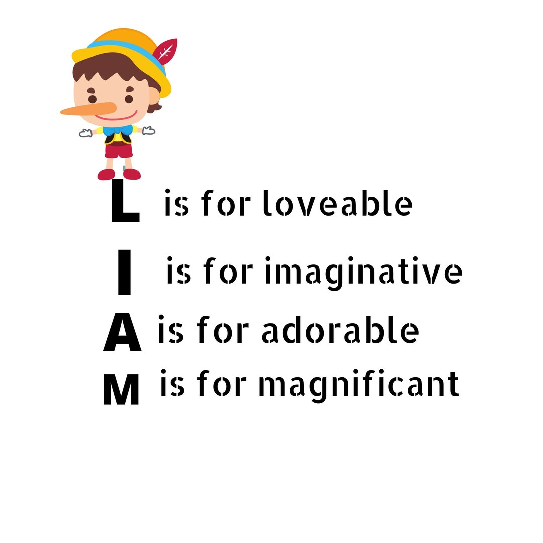 A Beautiful Acrostic Poems for a Child's Nursery or Older