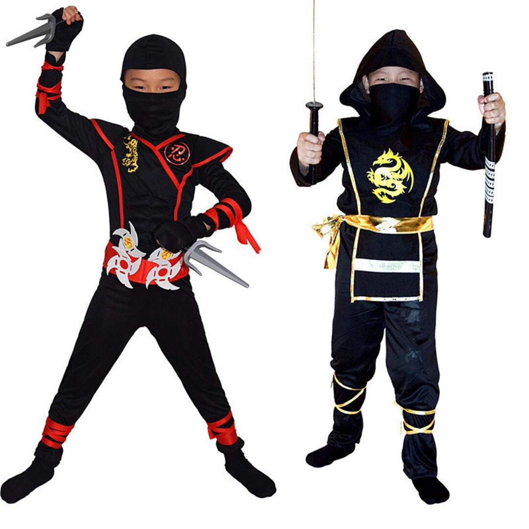Ninja Costume Boy Ninja Costume for Kids Ninja Fancy Dress Halloween