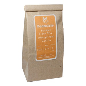 Keemsicle (Keemun Black Tea, Vanilla, Orange) - Loose Leaf Tea