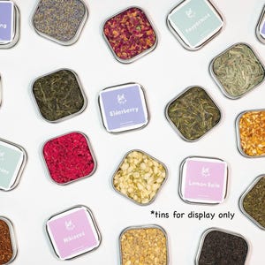 Create-Your-Own Tea Blend - Customize Using 35 Teas/Flavors - Loose Leaf Tea in Compostable Packaging - Compostable Tea Bags