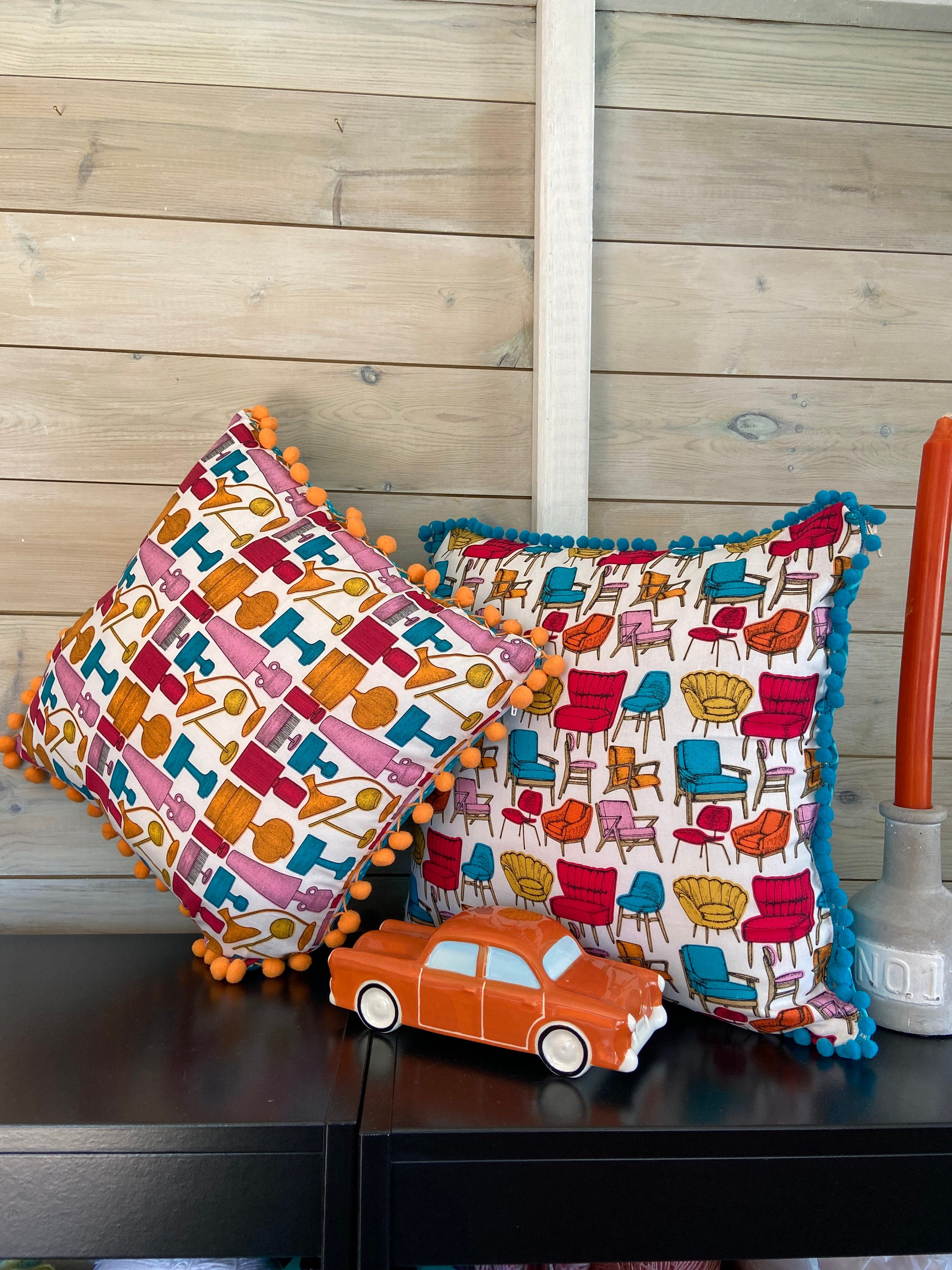 Hand Made Cushion complete with infill Etsy