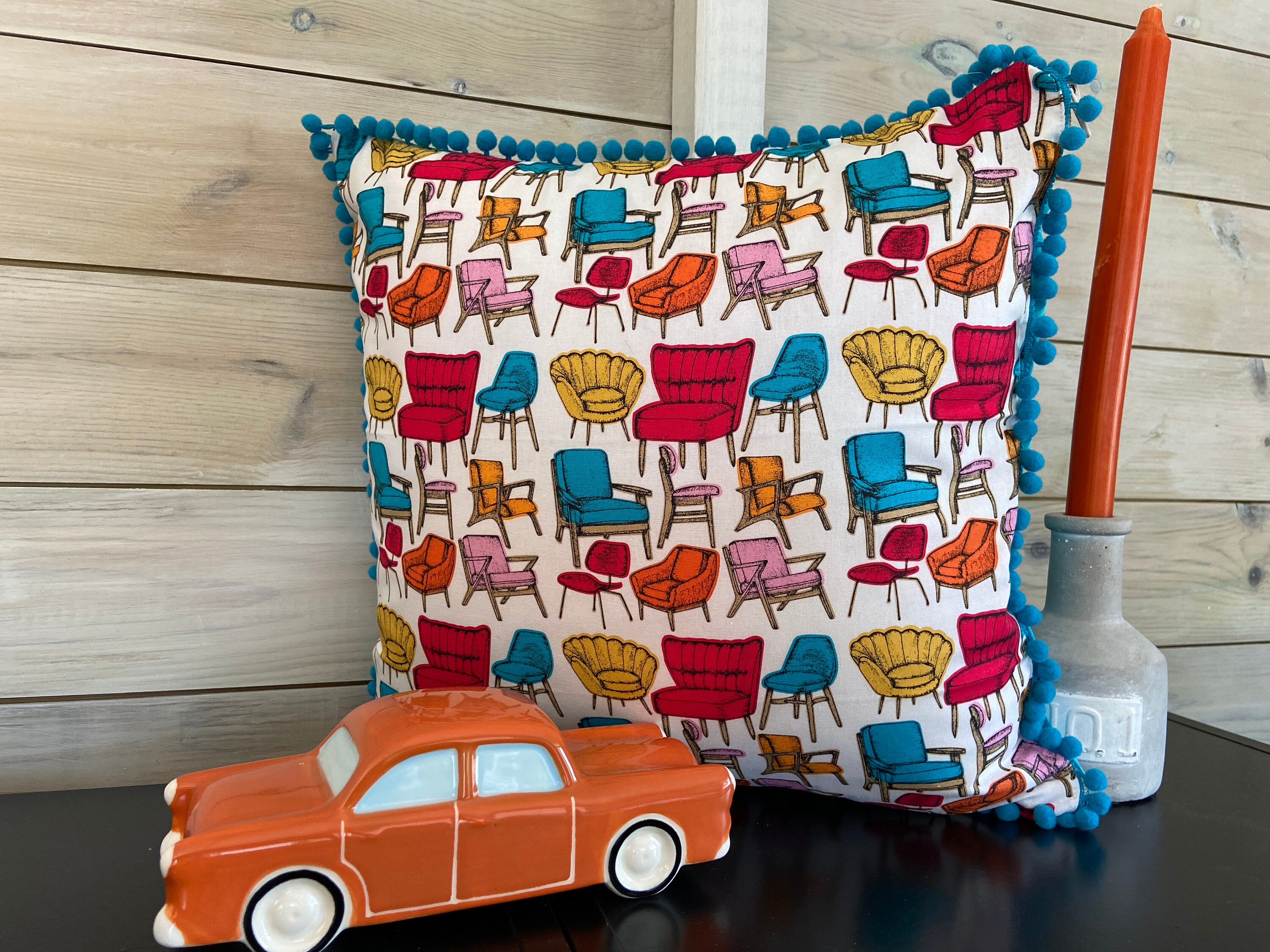 Hand Made Cushion complete with infill Etsy