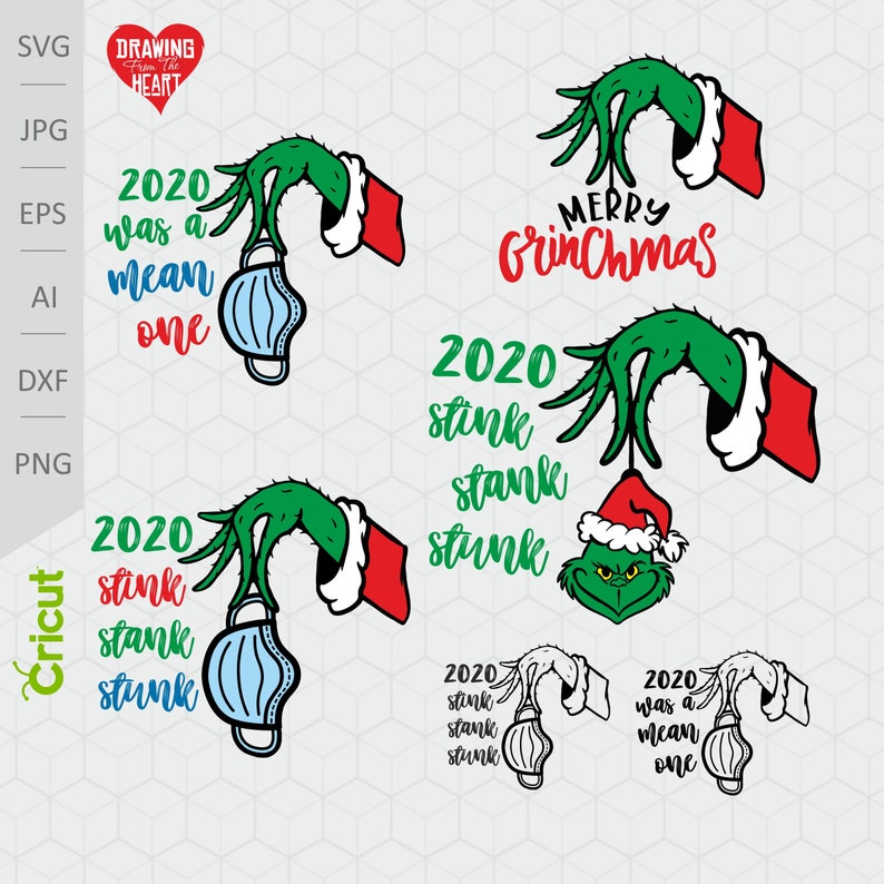 Download Grinch SVG Bundle Merry Christmas SVG Baby Grinch Svg 2020 ...