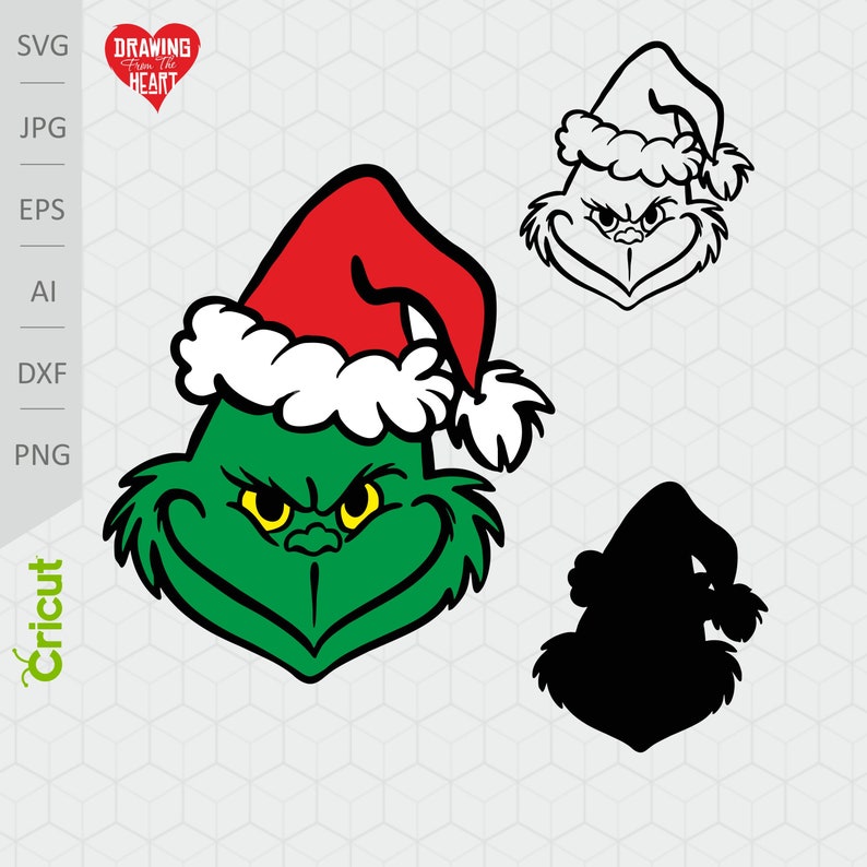 Download The Grinch svg bundle Grinch Face SVG the grinch clipart | Etsy