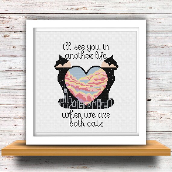 Vanilla Sky New York Clouds Inspirational Quote Movie Fan Cat.