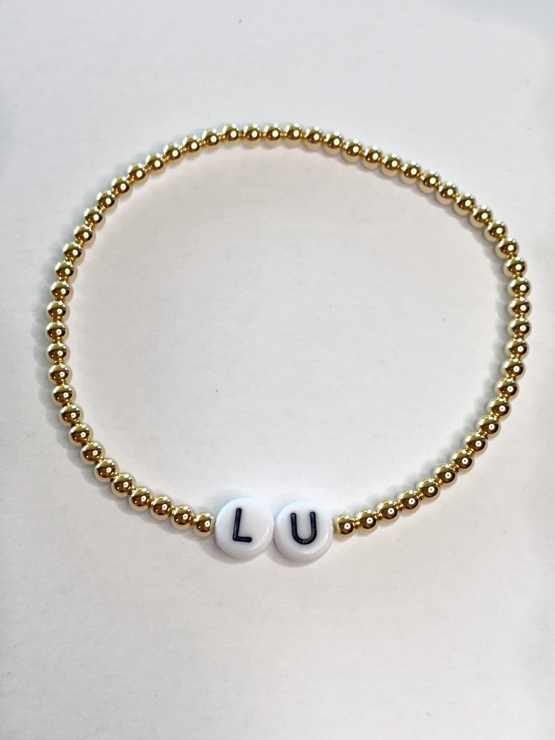 14K GOLD RUSH STACK: 14K Gold Filled Bracelet Stretch Fit - Etsy