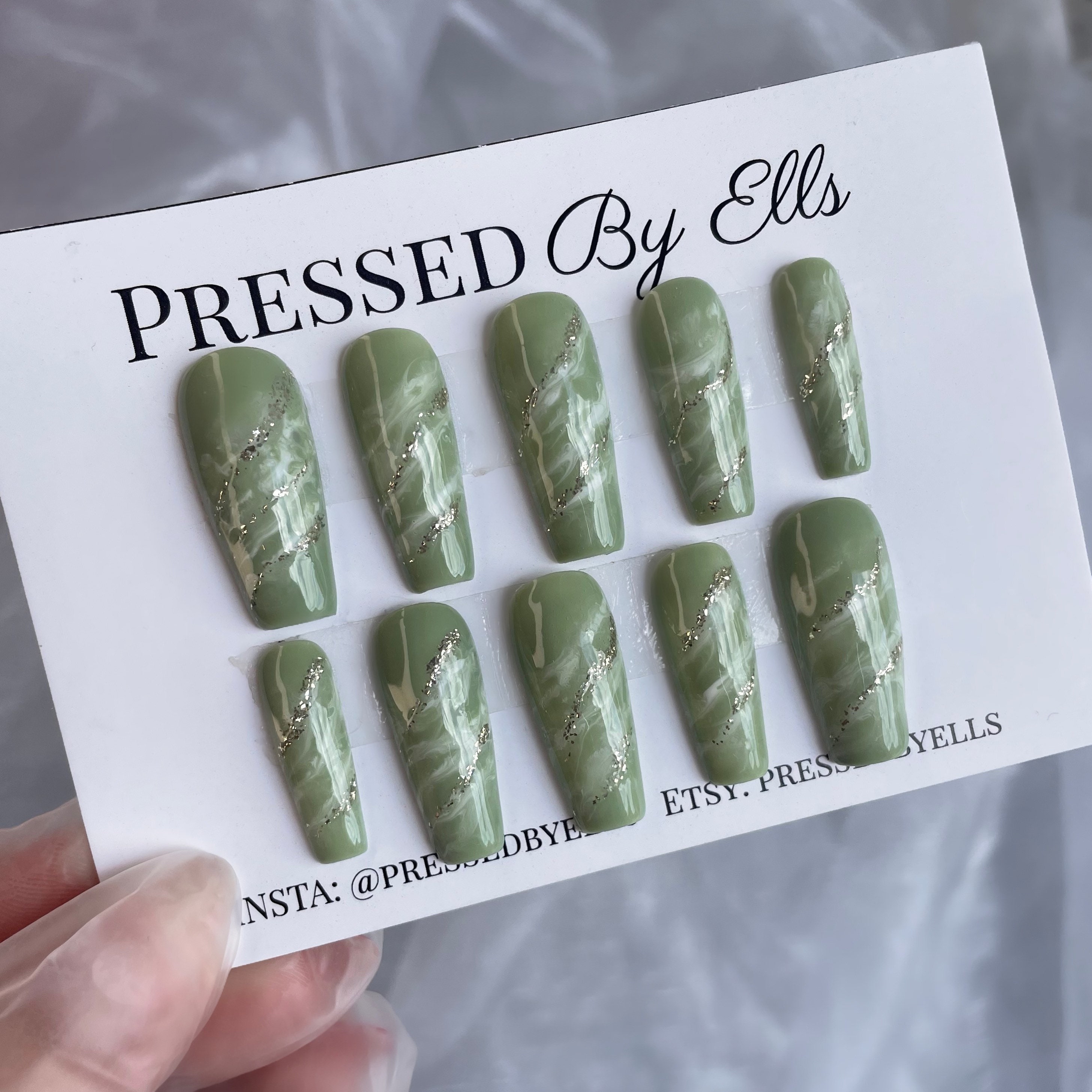 Jade Nails - Etsy