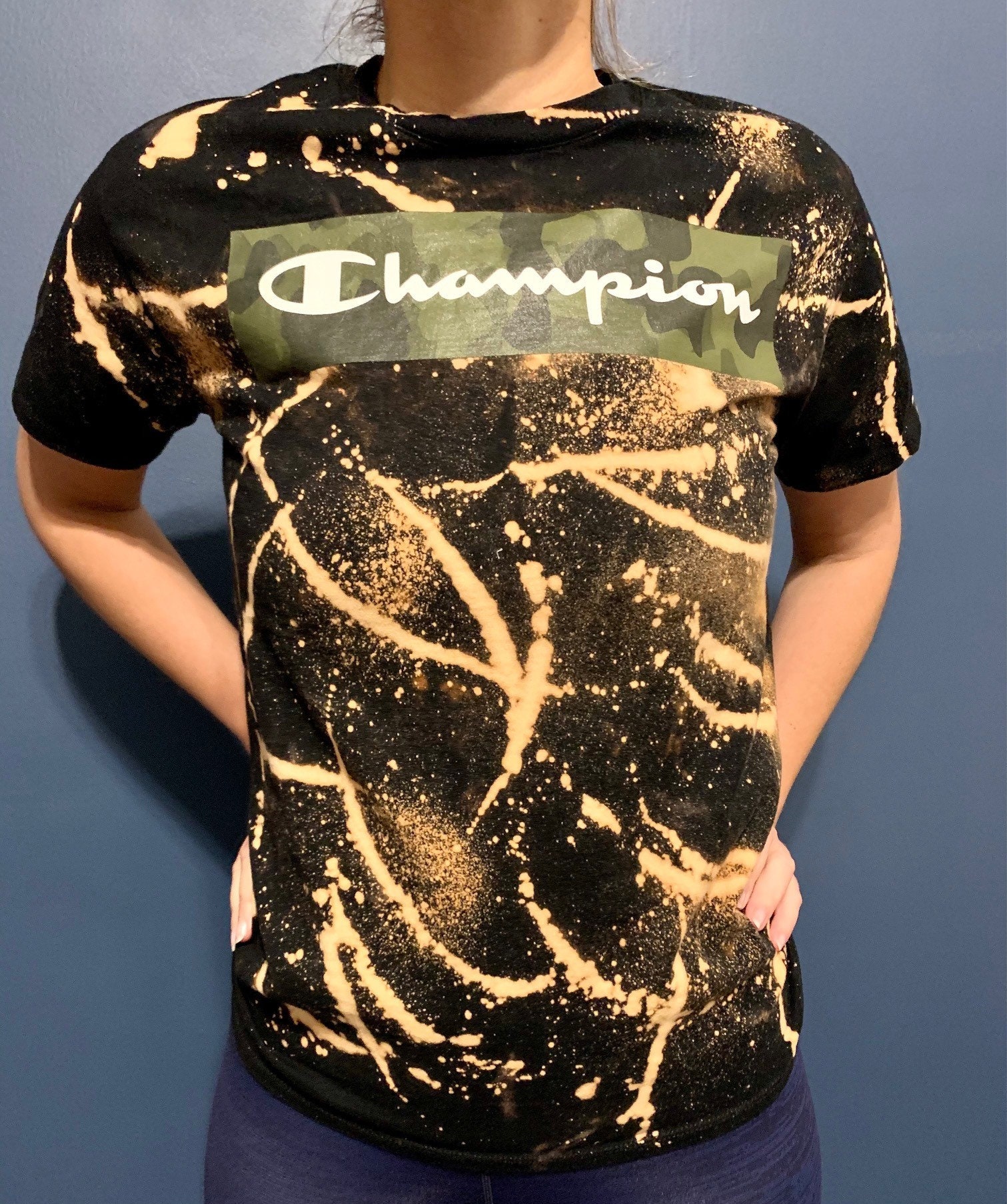 Champion Sportswear Men's Tee Tie Dye Etsy