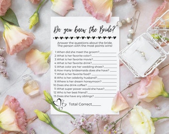 Do you know the bride?