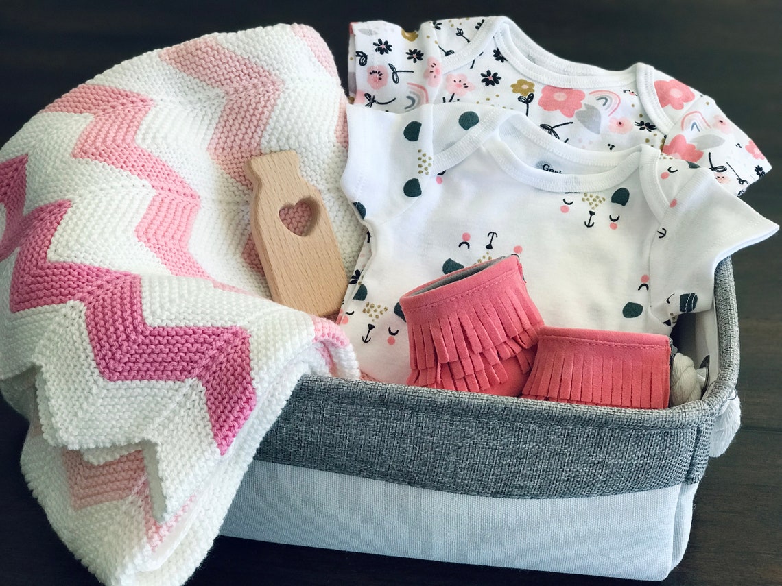 New Baby Gift Set Box Baby Gift Set Baby Shower Etsy