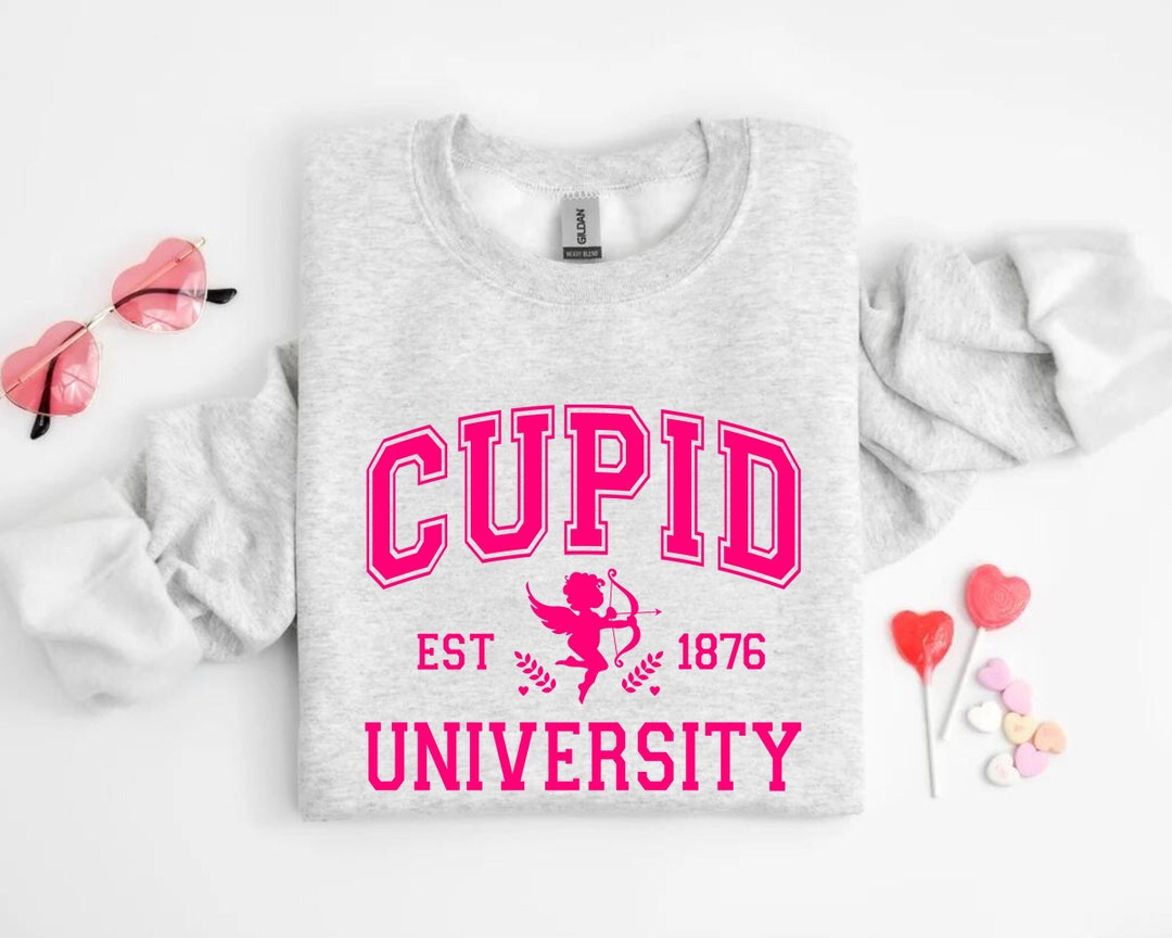 **PRE-ORDER** Cupid University Crewneck (White Font) main image 1