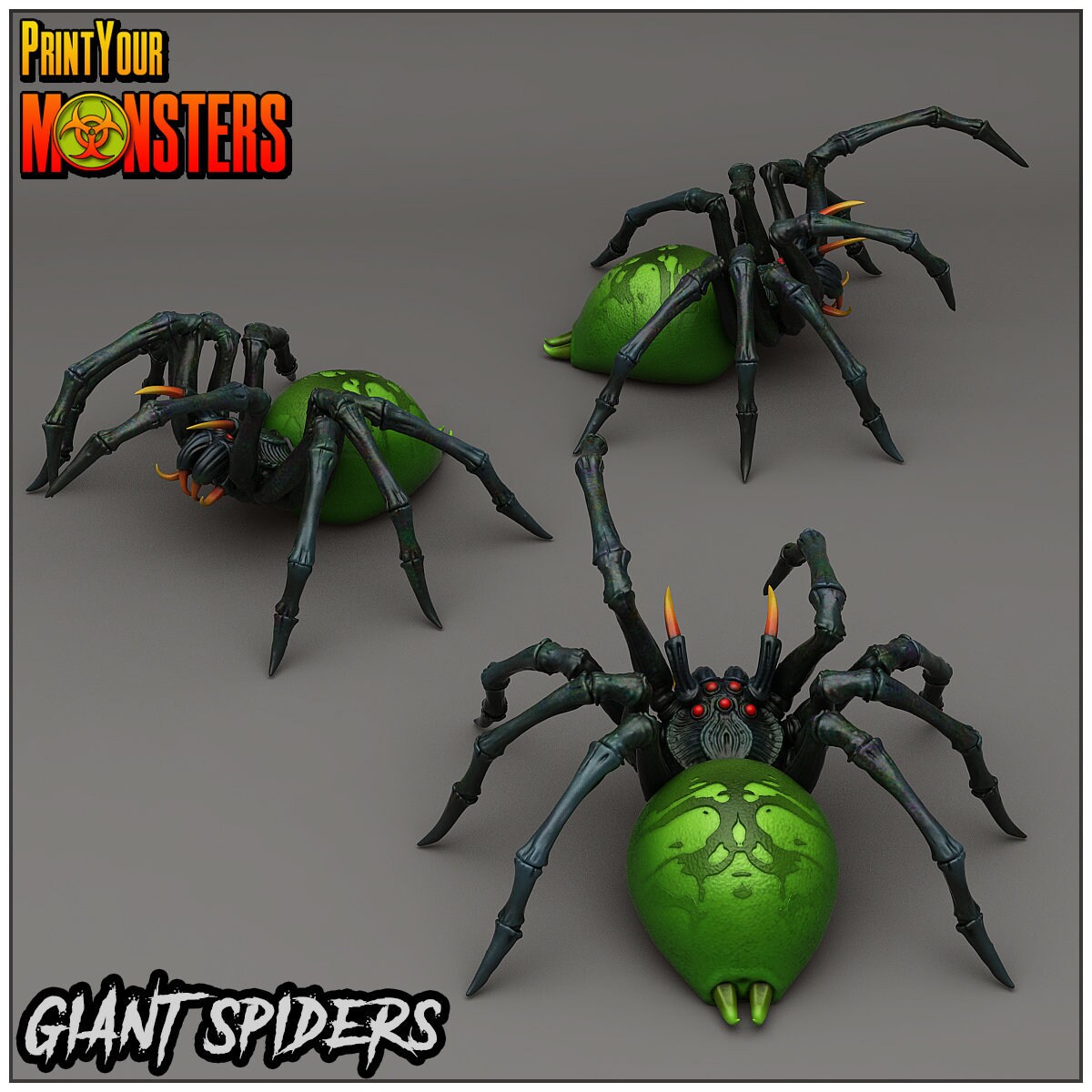 Giant Spider Version 1 Unique Deadly Giant Spider Dnd Etsy