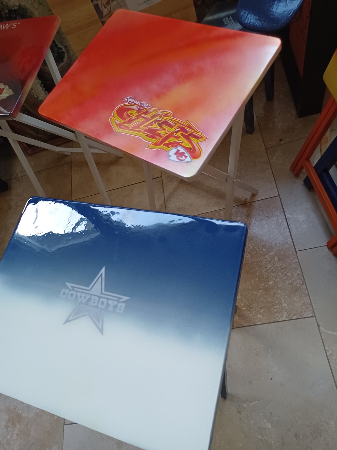 Custom Tv Trays and Nesting Trays Contact Me for Custom Orders Etsy