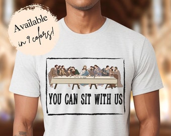 Last Supper T-Shirt: Unisex Christian Apparel