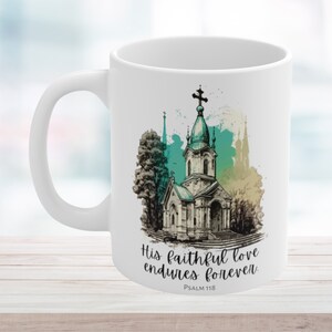 Psalm 118 Coffee Mug | Christian Mug | Orthodox Christian | Catholic Mug | Bible Verse Mugs | Orthodoxy Gifts