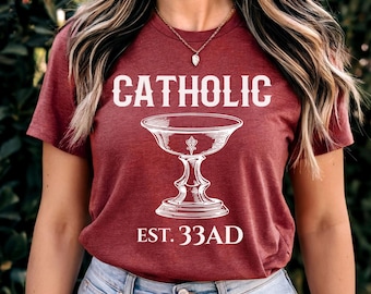 Eucharist Catholic T-Shirt: Christian Unisex Tee